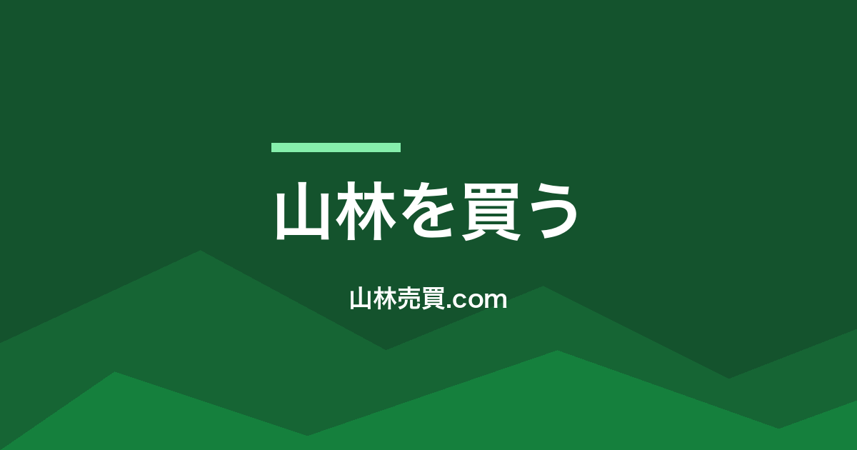 山林購入で人生が詰む前に。2025年版・絶対確認すべき「7つの致命的罠」